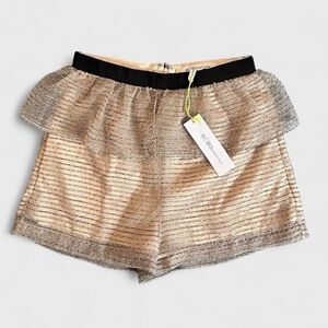 ⚡️ NWT BCBGeneration sparkly peplum shorts with pockets